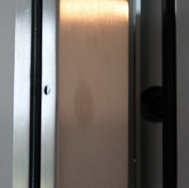 Beschläge für Glas Trennwand mit Tür 03