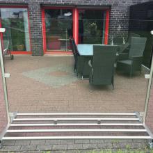 mobiler Windschutz aus Glas 04